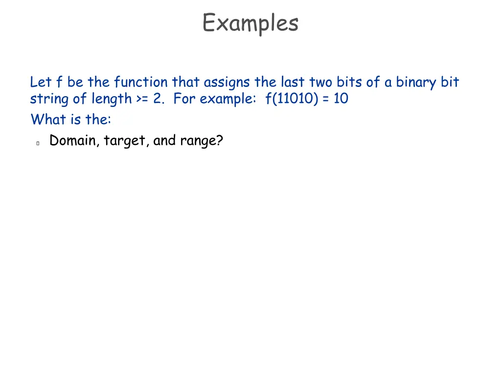 examples