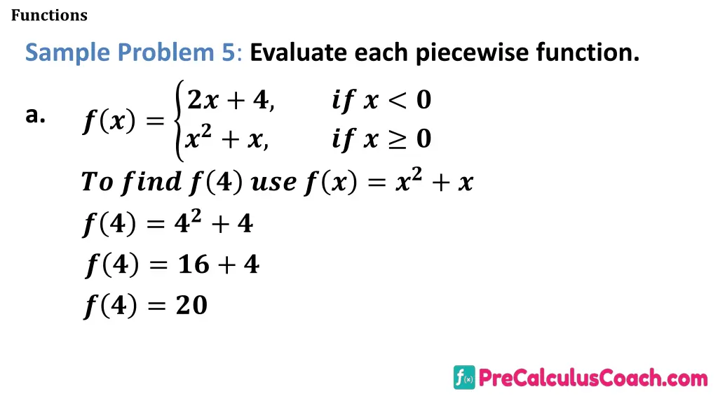 functions 17