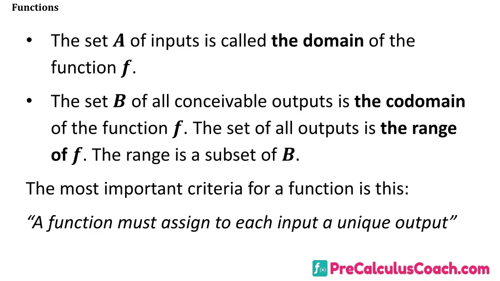 functions 2