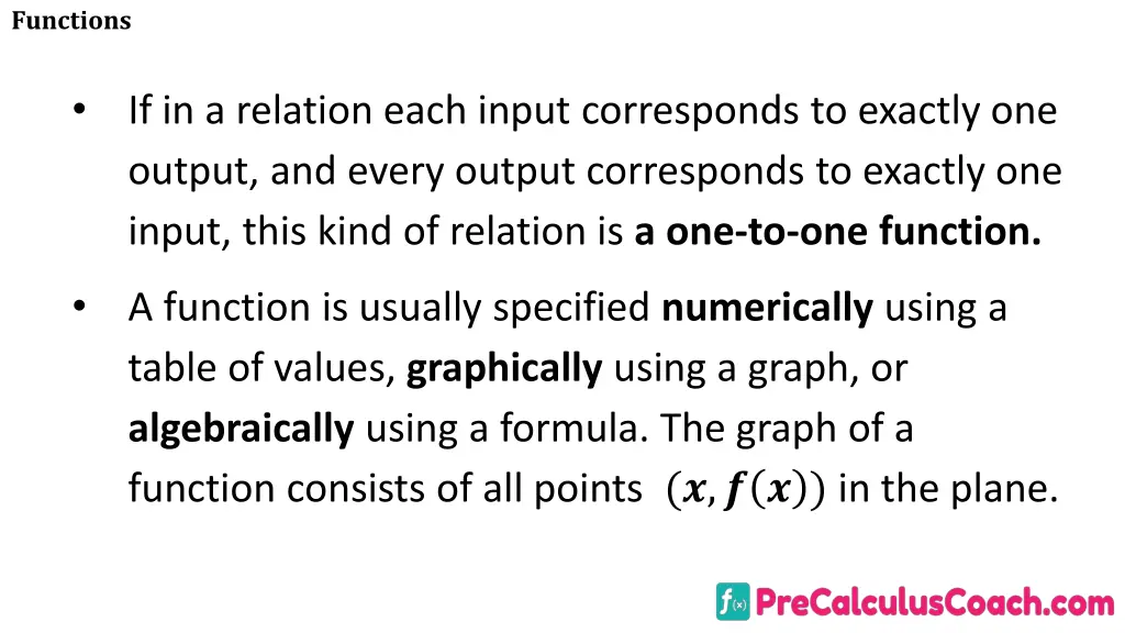 functions 3