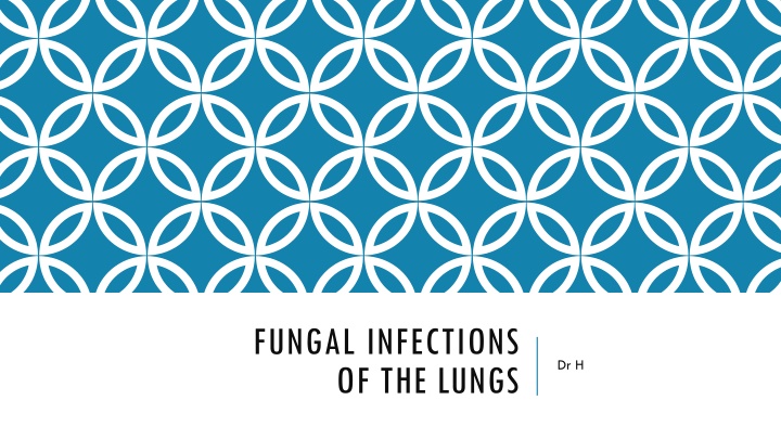 fungal infections of the lungs