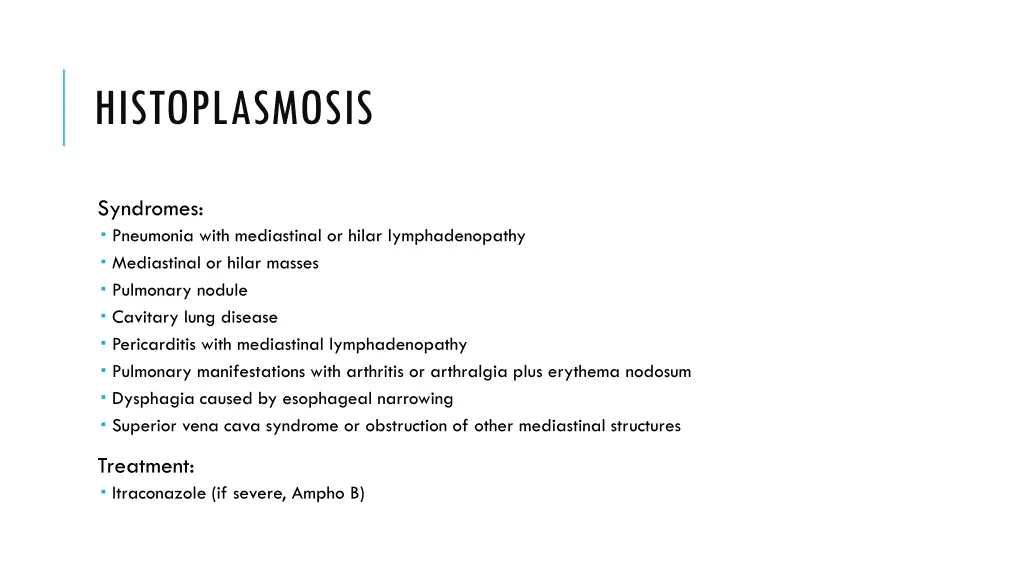 histoplasmosis 1