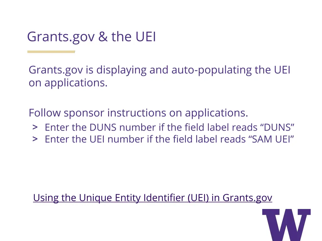 grants gov the uei
