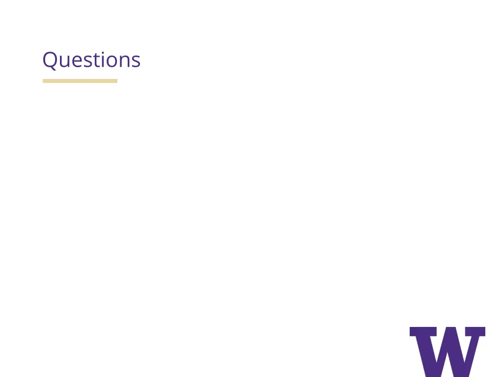 questions