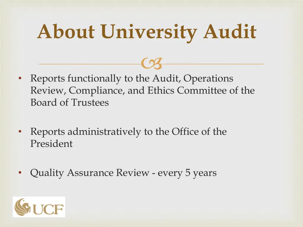 about university audit 1