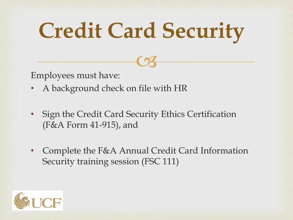 credit card security