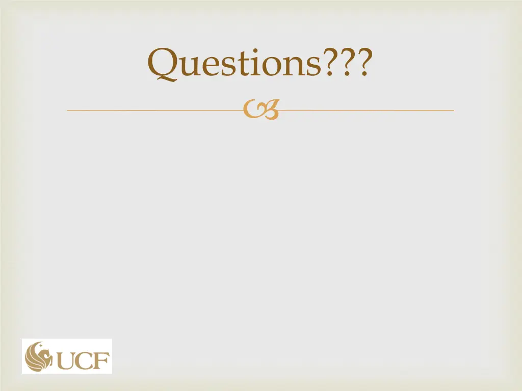 questions