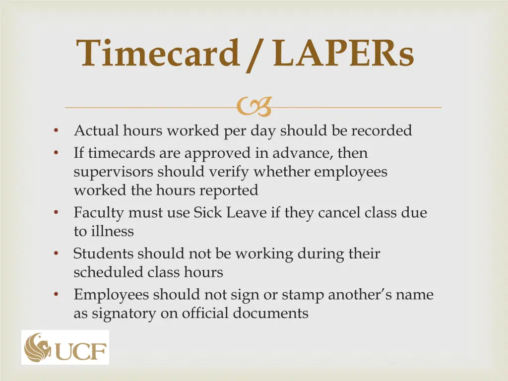 timecard lapers