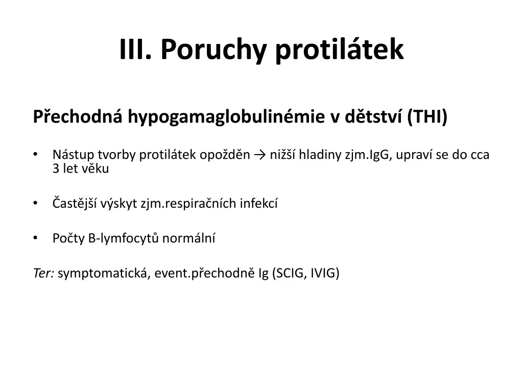 iii poruchy protil tek 3