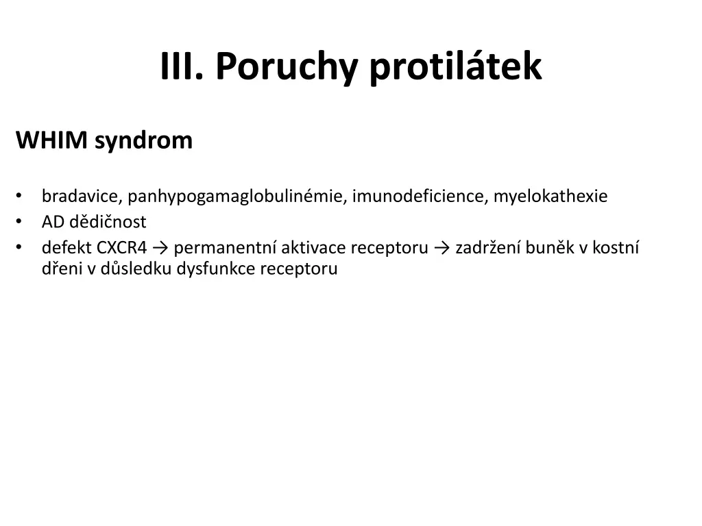 iii poruchy protil tek 6