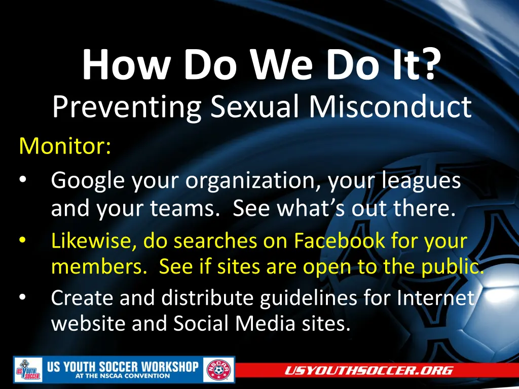 how do we do it preventing sexual misconduct 1