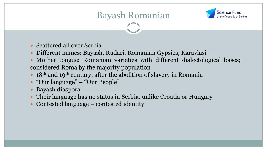 bayash romanian