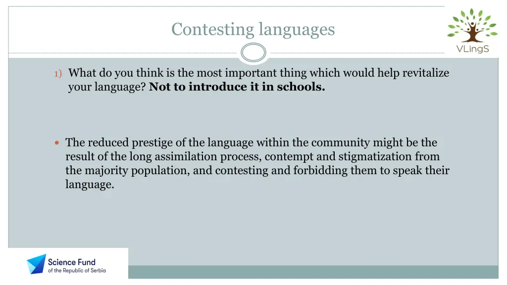 contesting languages 1