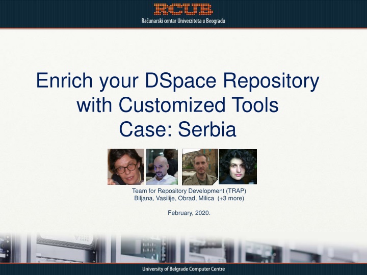 enrich your dspace repository with customized