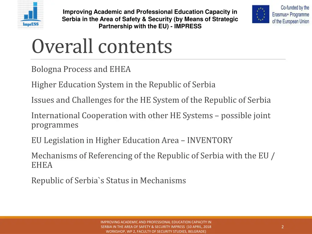 improving academic and professional education 1