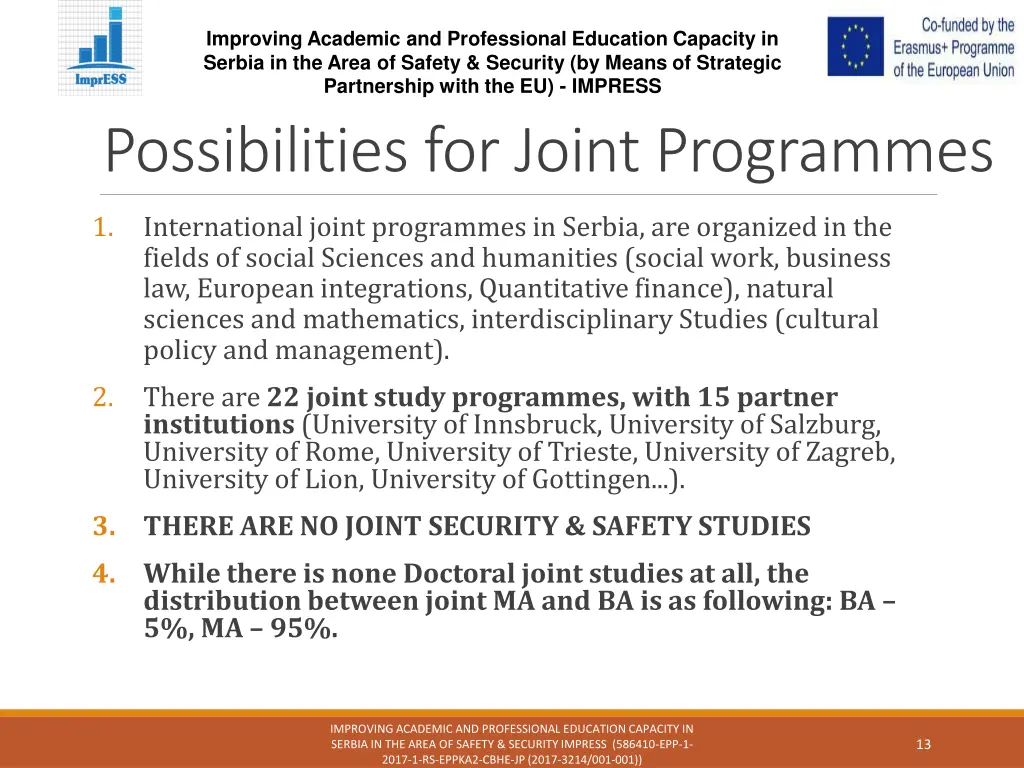 improving academic and professional education 11