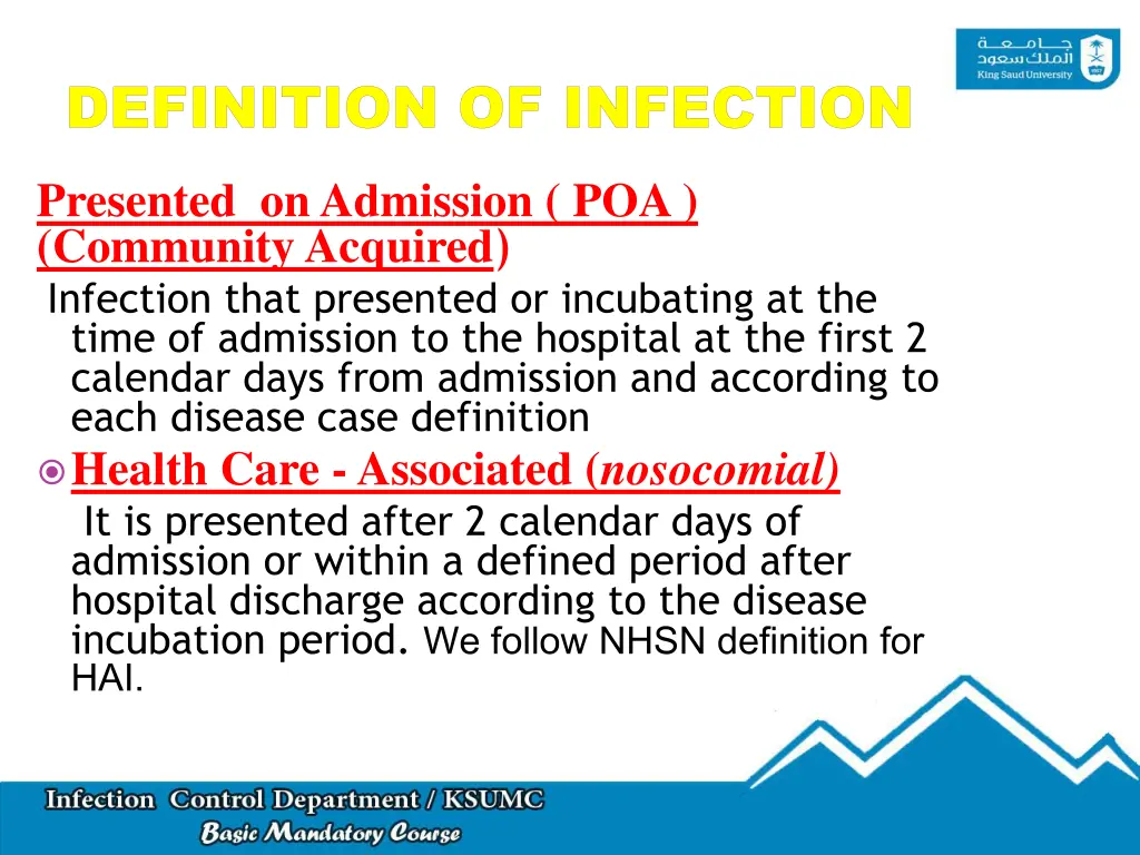definition of infection definition of infection