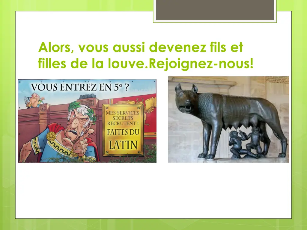 alors vous aussi devenez fils et filles