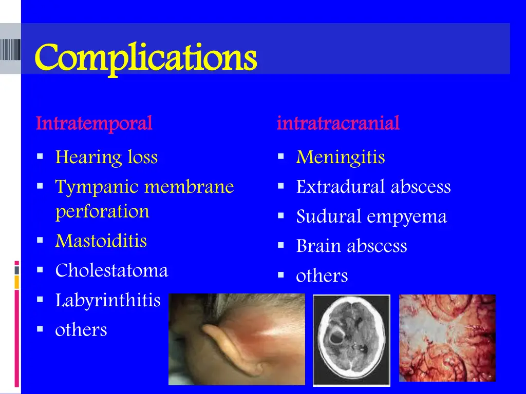 complications complications