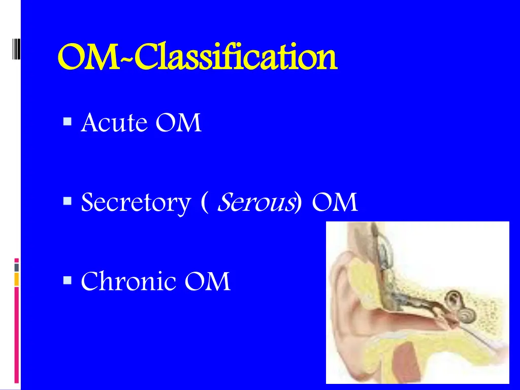 om om classification classification