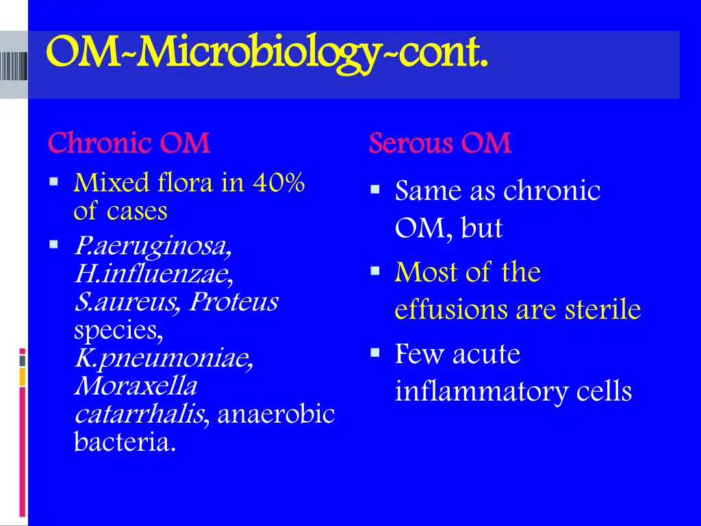 om om microbiology microbiology cont
