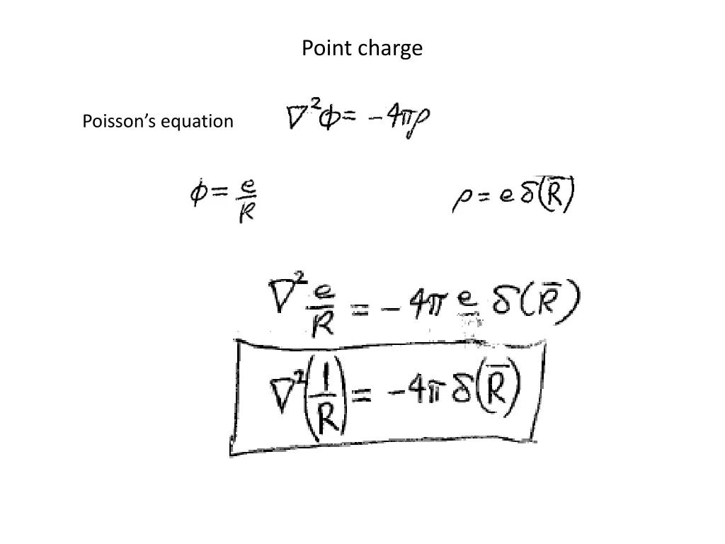 point charge