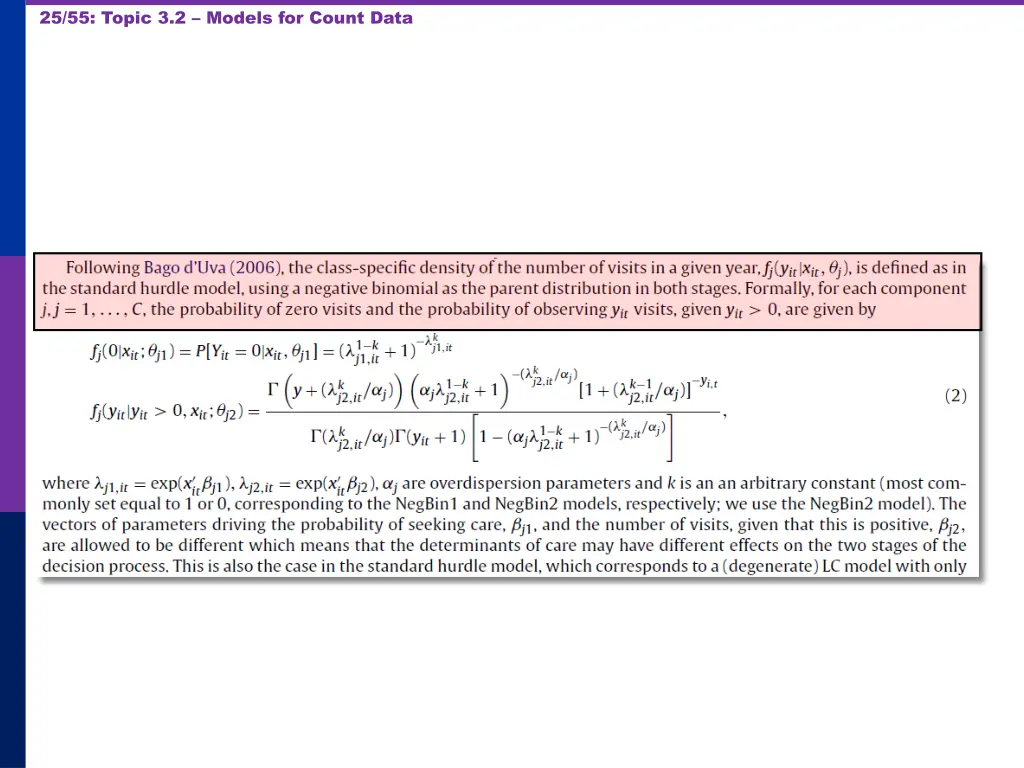 25 55 topic 3 2 models for count data