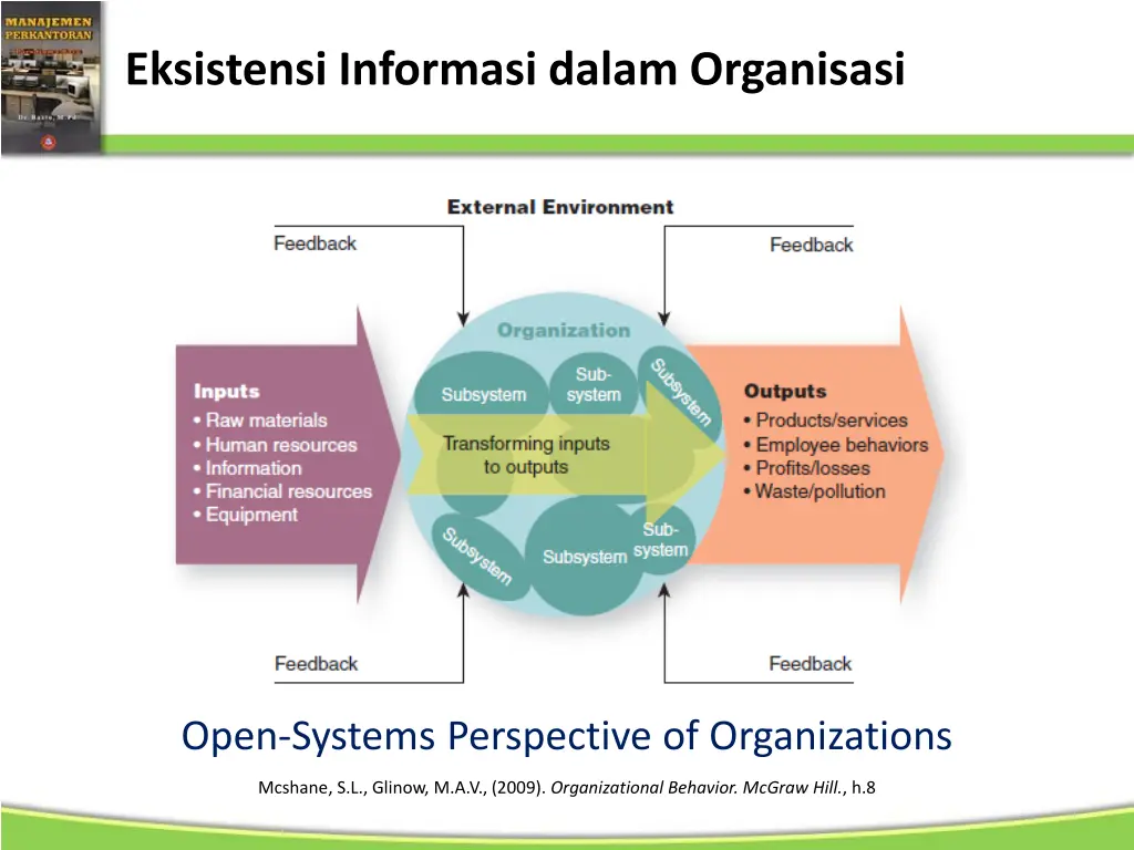 eksistensi informasi dalam organisasi 1