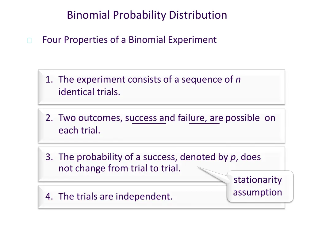 binomial probability distribution