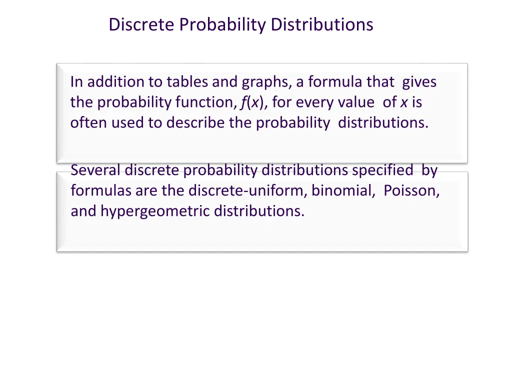 discrete probability distributions 7