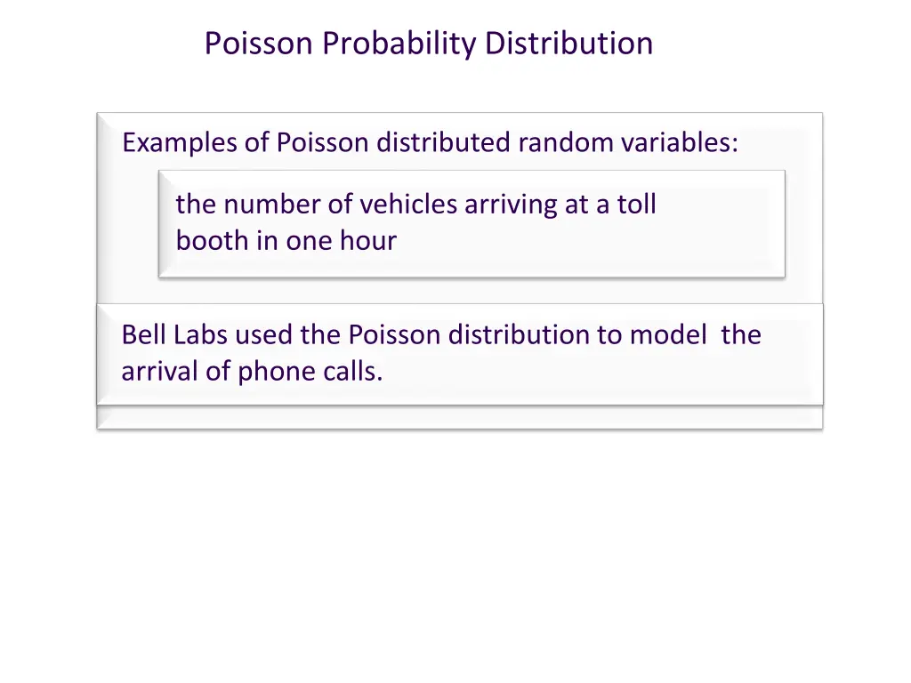 poisson probability distribution 1