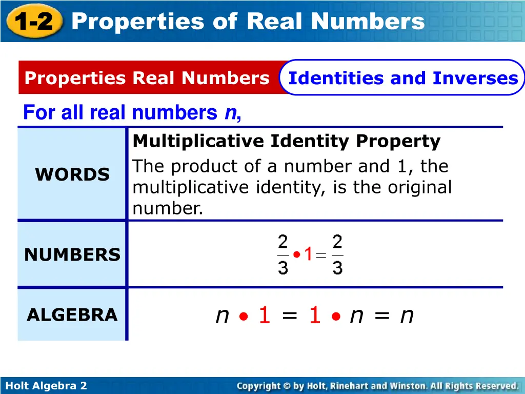 1 1 2 2 properties of real numbers 3