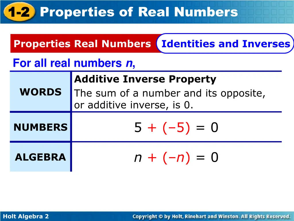 1 1 2 2 properties of real numbers 4