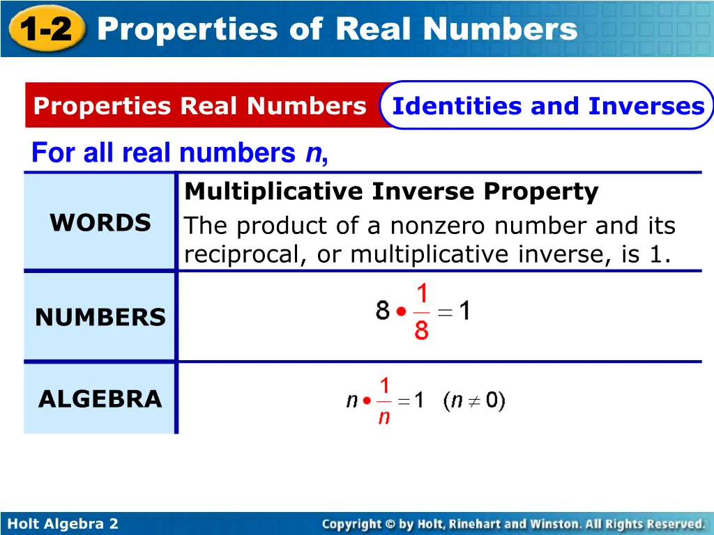 1 1 2 2 properties of real numbers 5