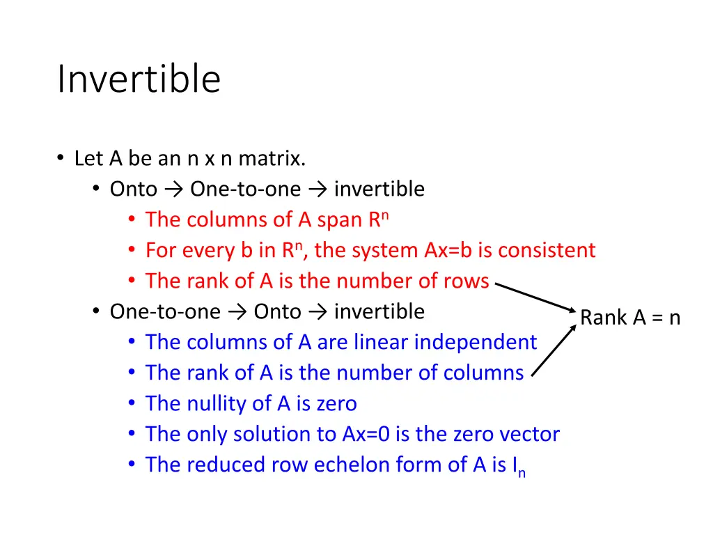 invertible 3