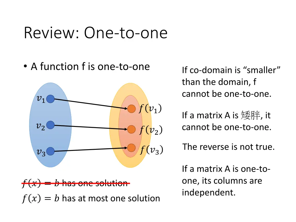 review one to one
