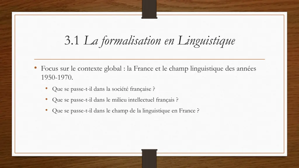 3 1 la formalisation en linguistique 1