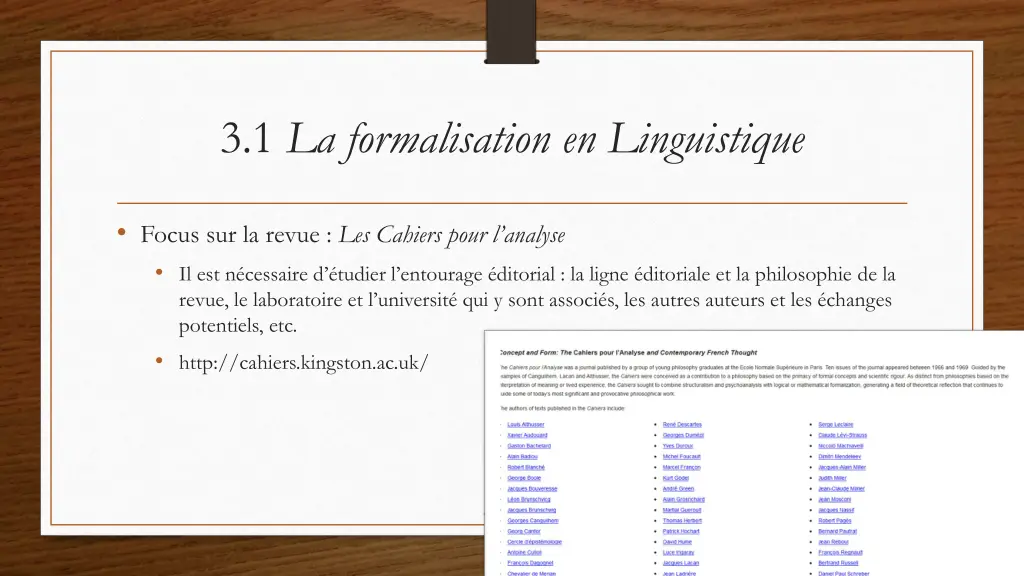 3 1 la formalisation en linguistique 3
