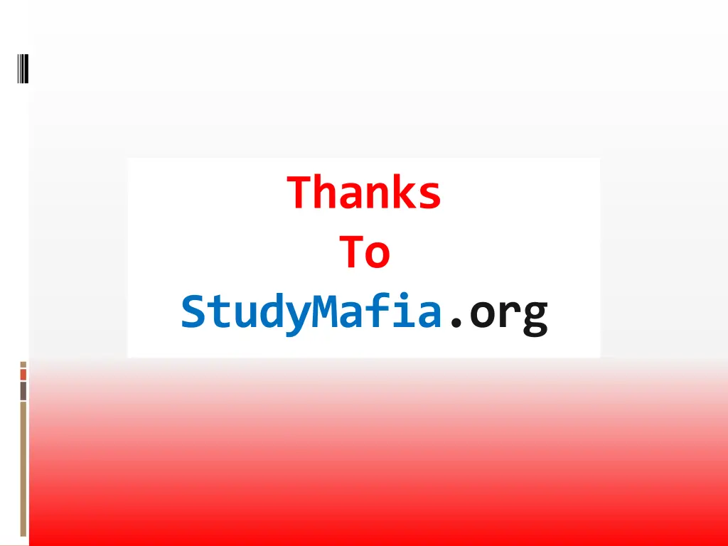 thanks to