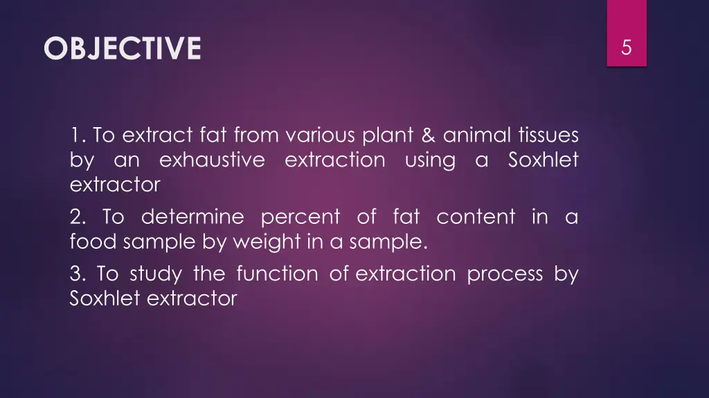 objective