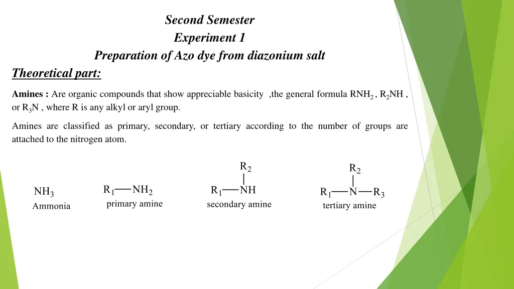 second semester experiment 1
