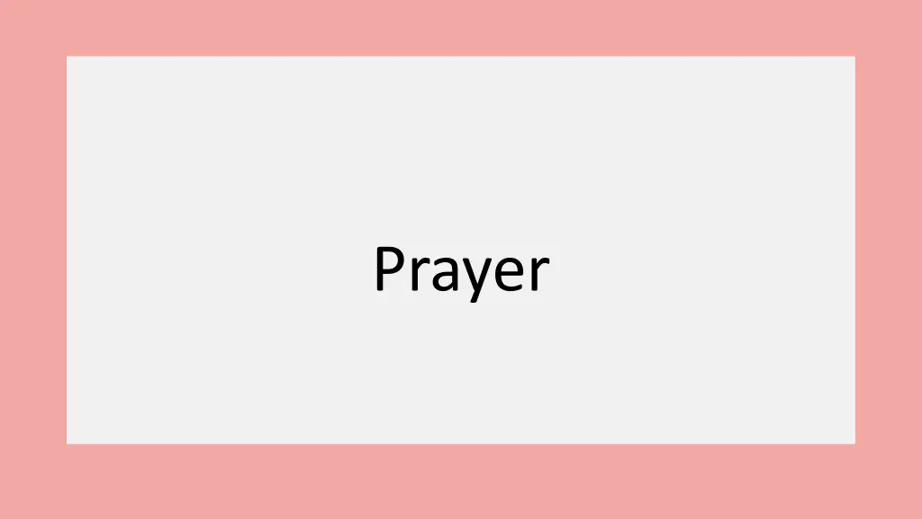 prayer