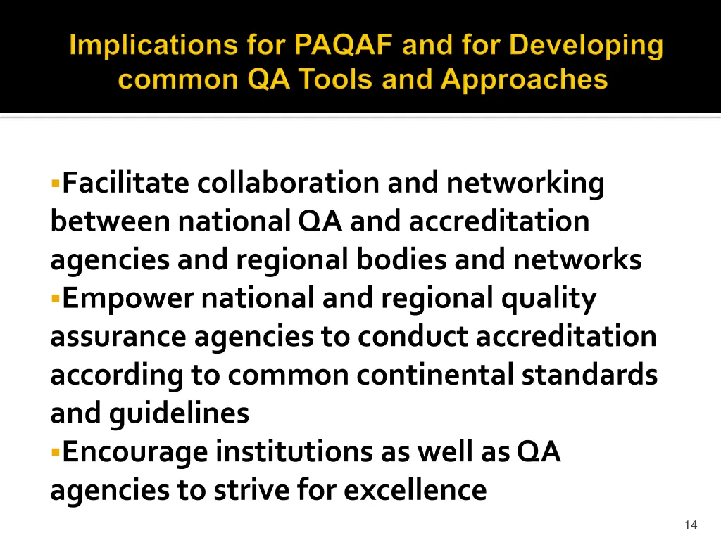 facilitate collaboration and networking between