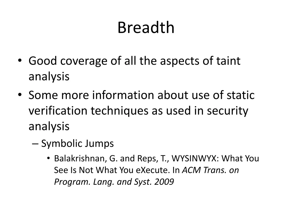 breadth