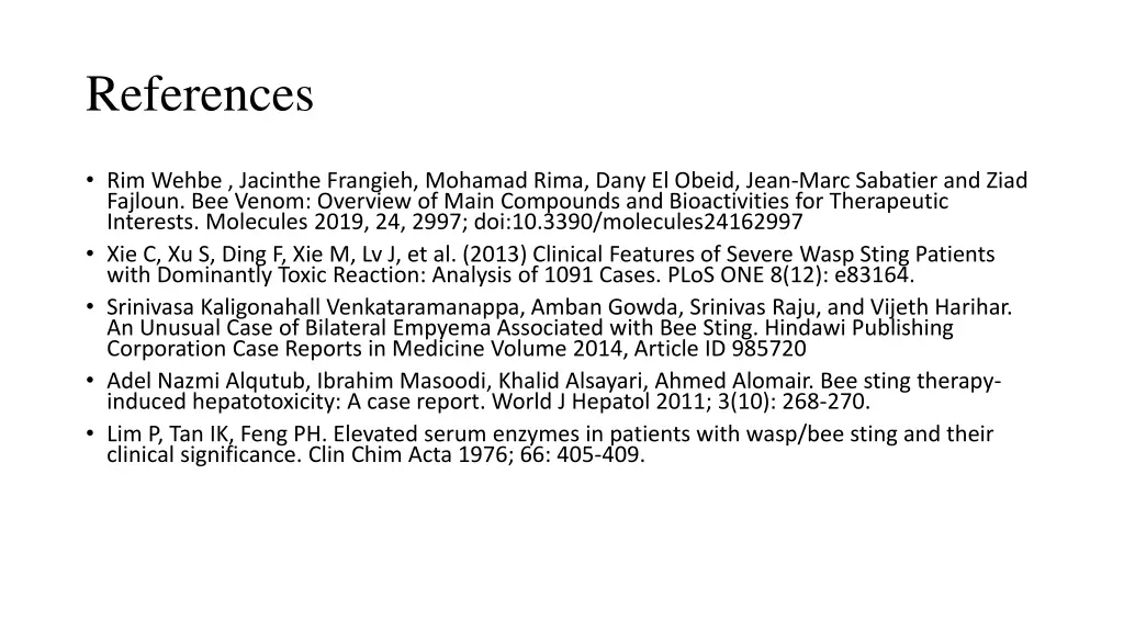 references