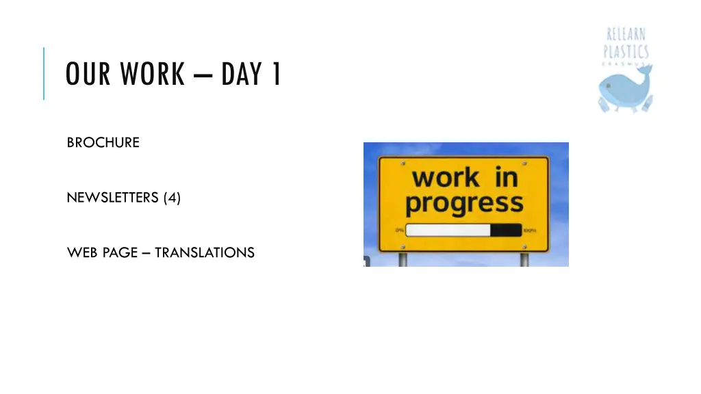 our work day 1