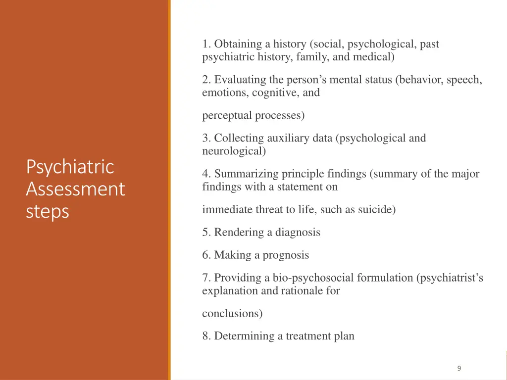1 obtaining a history social psychological past