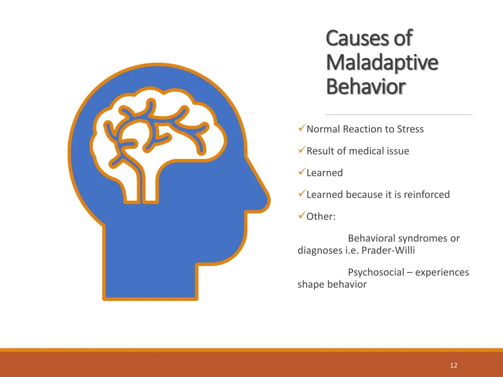 causes of causes of maladaptive maladaptive
