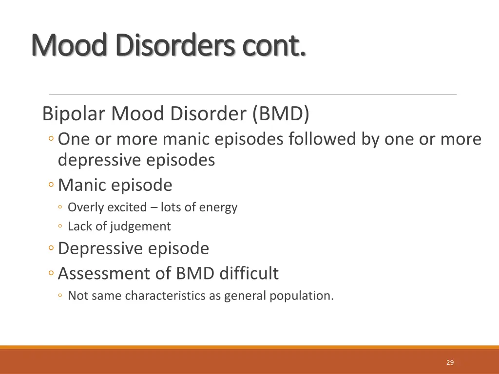 mood disorders cont mood disorders cont 1