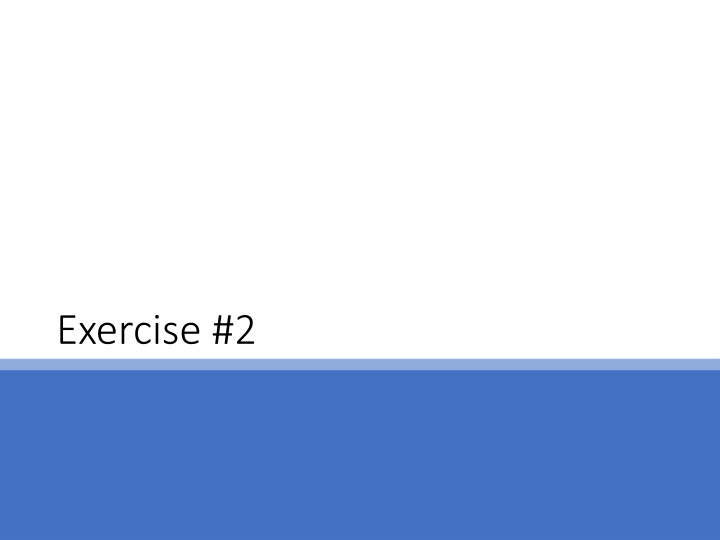 exercise 2